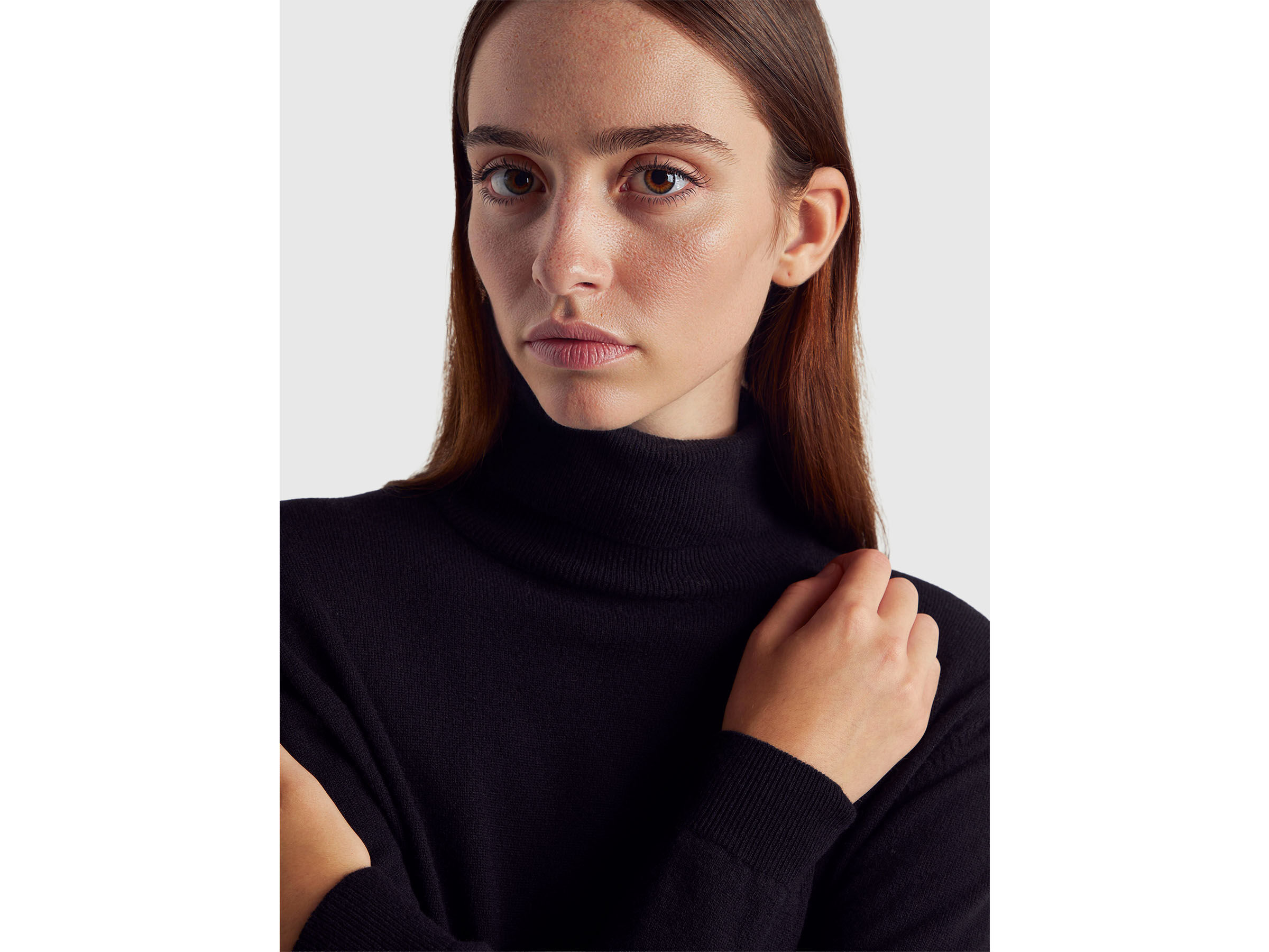 TURTLE NECK SWEATER Women image number 4